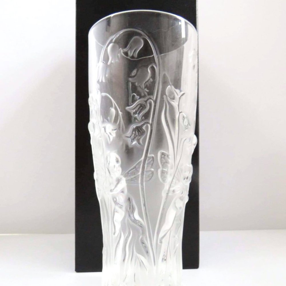 Lalique Elfes Vase